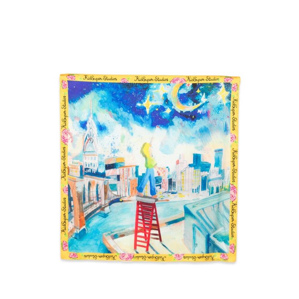 Kidsuper Blue Scarves Men